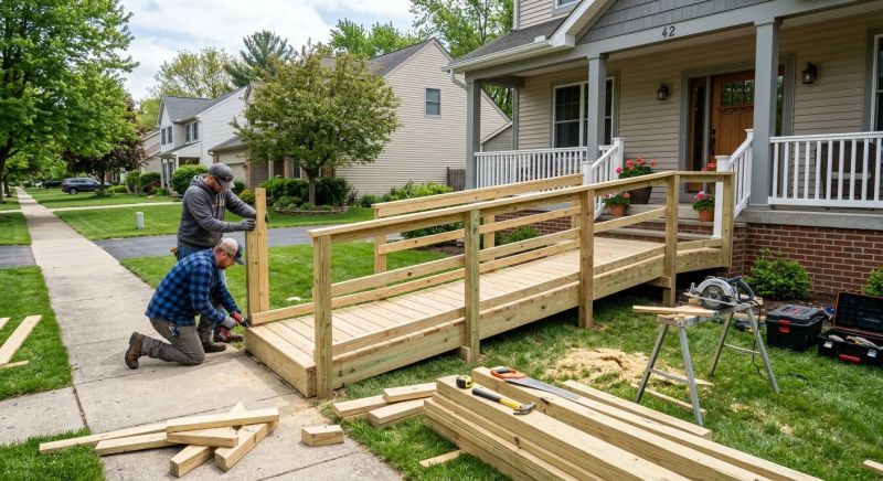 Accessible Ramp Construction in Kansas City, KS
