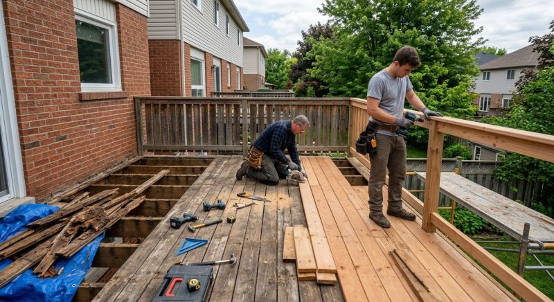 Deck Floor Repair in Redmond, WA