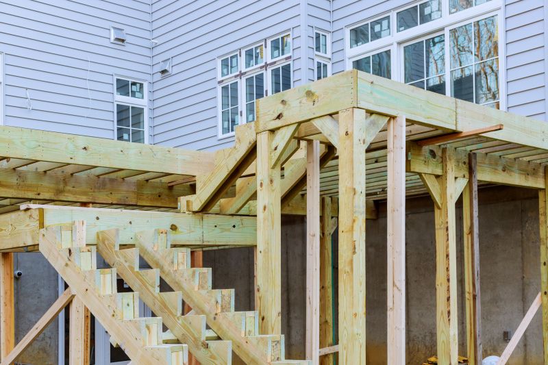 Ground Level Deck Construction in Fairfield County, CT