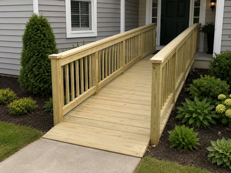Handicap Ramp Replacement in Wilmington, NC