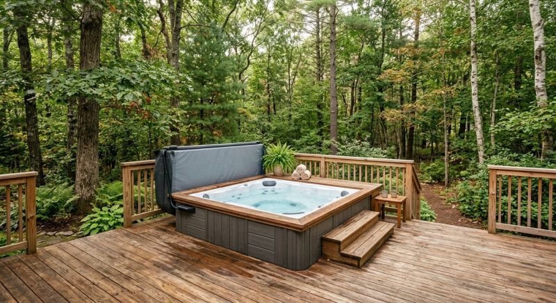 Hot Tub Deck Installation in Redmond, WA