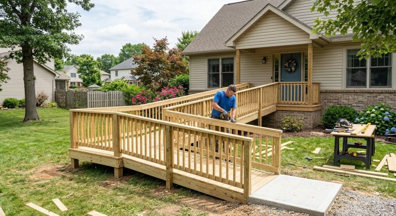 Mobility Ramp Installation in Kansas City, KS
