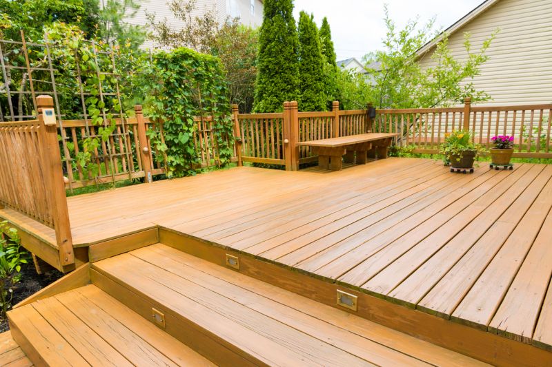 Redwood Deck Installation in Seattle, WA