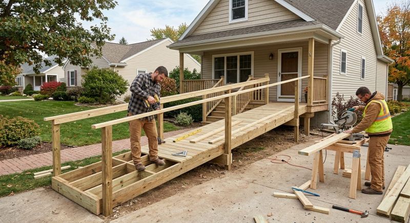 Wood Ramp Service in Kansas City, KS
